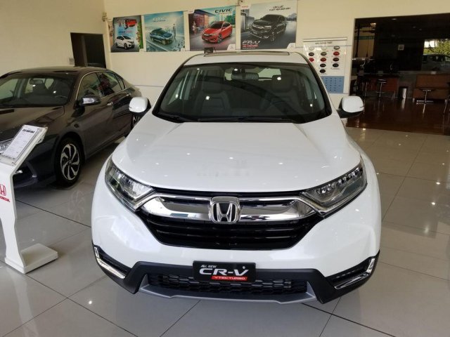 Bán ô tô Honda CR V năm sản xuất 2019, màu trắng, nhập khẩu nguyên chiếc, giá chỉ 983 triệu0