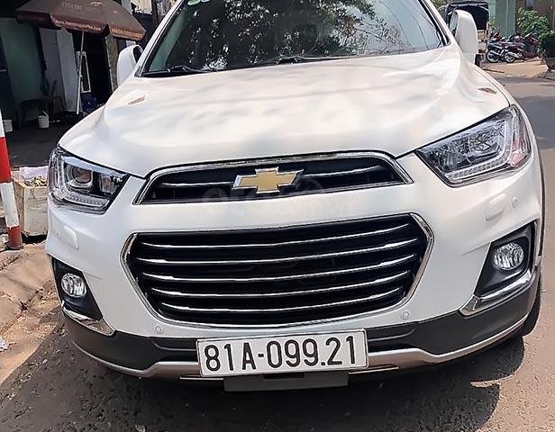 Cần bán lại xe Chevrolet Captiva Revv LTZ 2.4 AT đời 2016, màu trắng, bao test hãng, mới đẹp