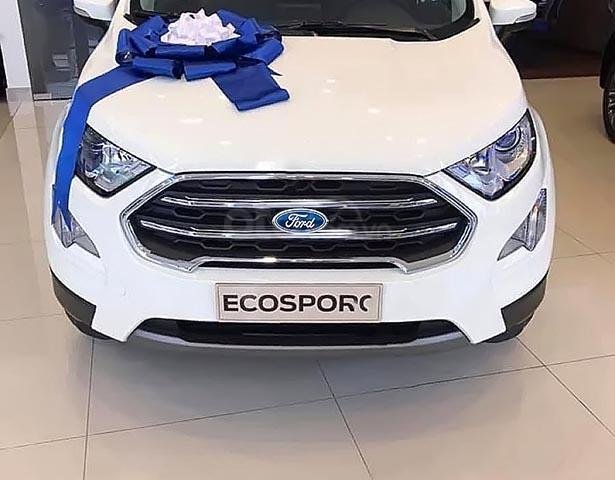 Bán xe Ford EcoSport đời 2019, màu trắng, 648tr0