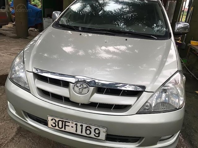 Bán Toyota Innova G năm sản xuất 2008, màu bạc, 335 triệu0