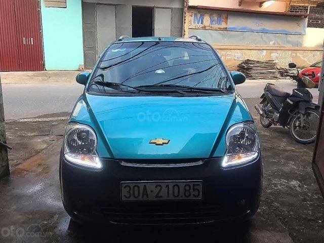 Cần bán Daewoo Matiz năm sản xuất 2009, màu xanh lam, xe nhập giá cạnh tranh