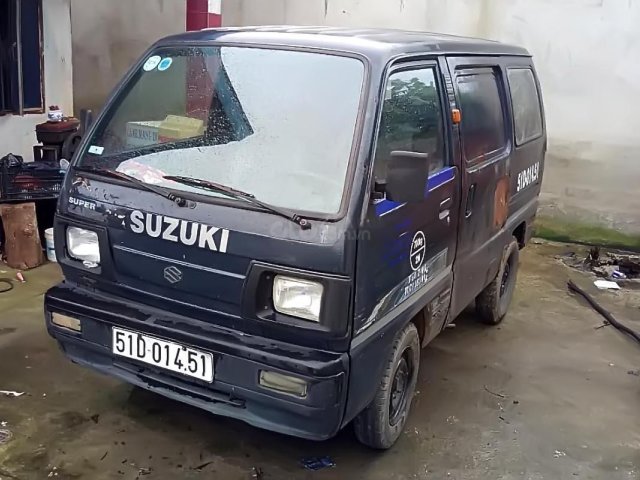 Bán Suzuki Super Carry Van năm 1995, màu xanh lam, nhập khẩu nguyên chiếc, giá chỉ 27 triệu0