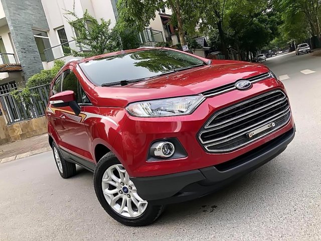 Cần bán xe Ford EcoSport 1.5 Titanium 2017, màu đỏ, 568 triệu0