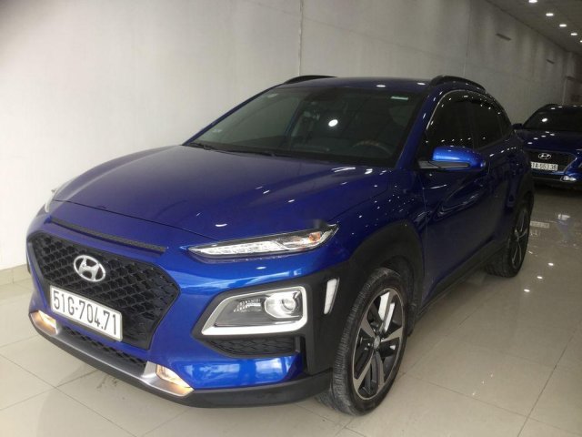 Cần bán Hyundai Kona sản xuất năm 2018, màu xanh lam, 620 triệu0