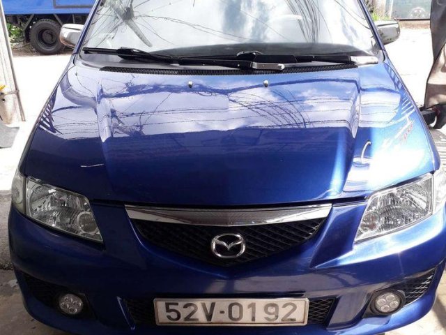 Bán Mazda Premacy sản xuất năm 2002, màu xanh lam, xe nhập