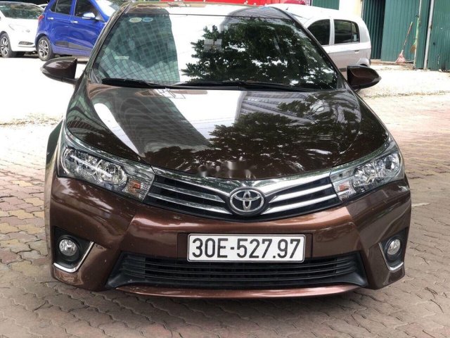 Bán xe Toyota Corolla Altis sản xuất năm 2015, màu nâu