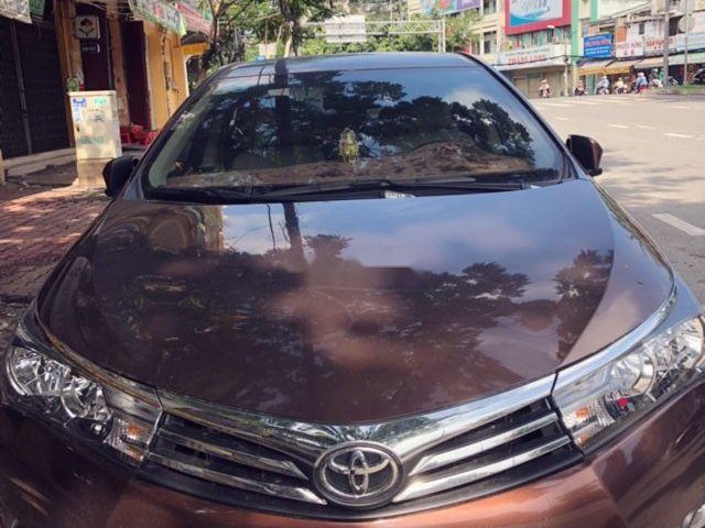 Bán Toyota Corolla Altis đời 2017, màu nâu 