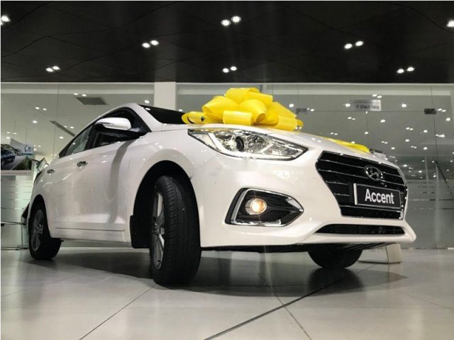 Bán ô tô Hyundai Accent năm sản xuất 2019, màu trắng