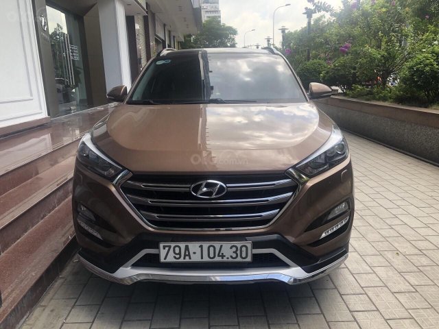 Bán Hyundai Tucson 2.0AT màu nâu titan, nhập Hàn Quốc 2015, bản đặc biệt xe đẹp