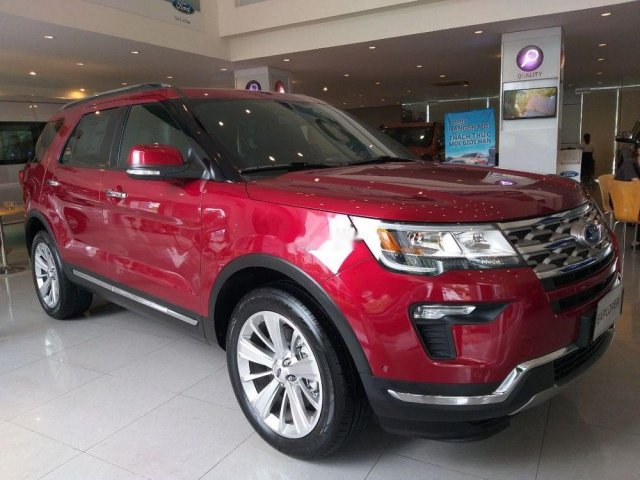 Bán Ford Explorer sản xuất năm 2018, màu đỏ0