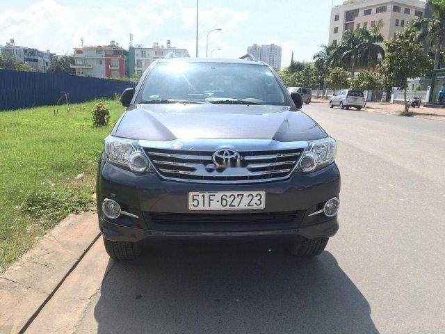 Bán Toyota Fortuner 2016, màu xám