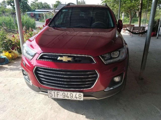 Bán Chevrolet Captiva năm 2016, màu đỏ, nhập khẩu nguyên chiếc0