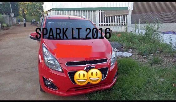 Bán Chevrolet Spark sản xuất năm 2016, màu đỏ, giá 280tr0