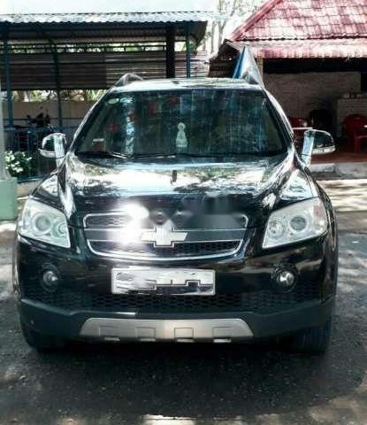 Cần bán Chevrolet Captiva đời 2008, màu đen, xe gia đình 0