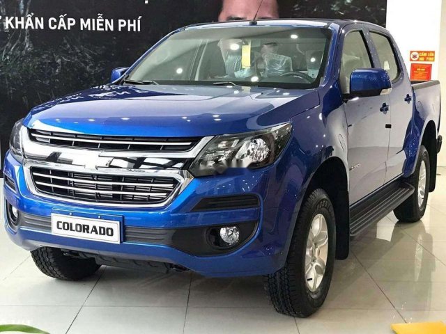 Bán xe Chevrolet Colorado 2019, màu xanh lam, xe nhập