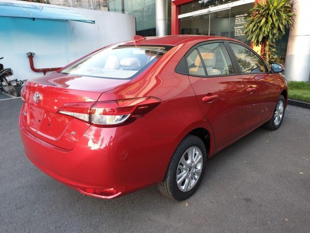 Bán Toyota Vios E sản xuất 2019, màu đỏ0