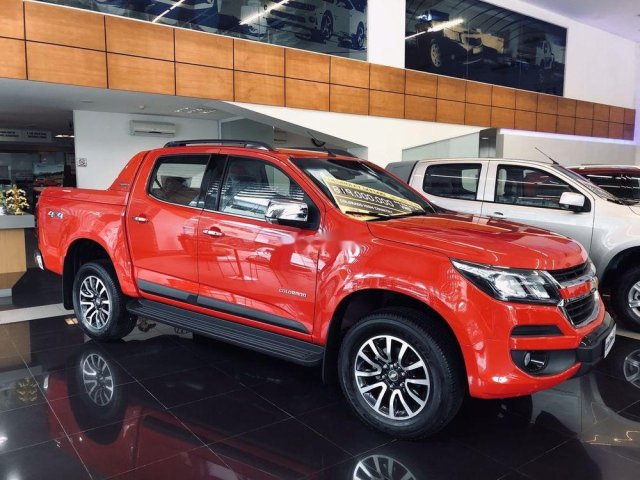 Bán xe Chevrolet Colorado 2019, màu đỏ, xe nhập, giá 594tr0