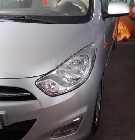 Xe Hyundai Grand i10 1.1 MT sản xuất năm 2011, màu bạc 0