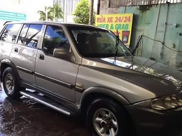 Bán Ssangyong Musso 2003, màu bạc, nhập khẩu Hàn Quốc0