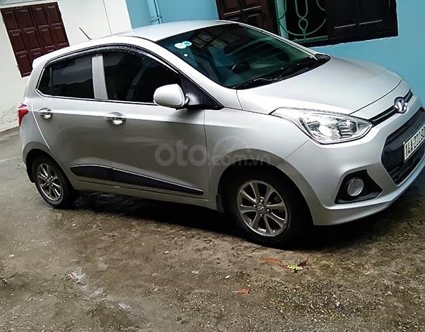 Xe Hyundai Grand i10 1.2 MT 2016, màu bạc, xe nhập, giá chỉ 350 triệu