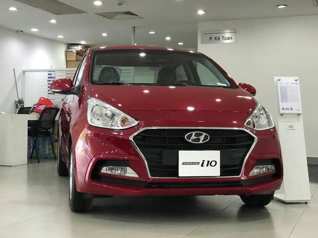 Cần bán Hyundai Grand i10 2019, màu đỏ0