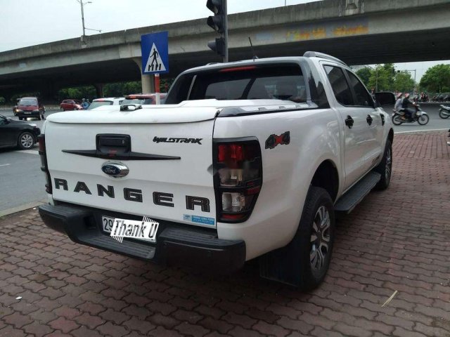 Bán Ford Ranger Wildtrak 2.0l 4x4 AT Biturbo đời 2018, màu trắng, nhập khẩu  0