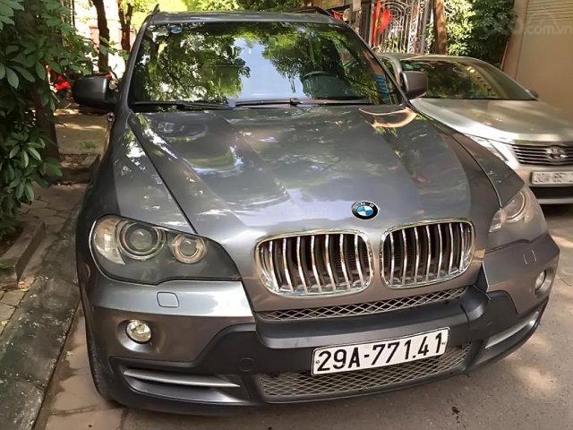 Bán xe BMW X5 4.8i 2007, màu xám, nhập khẩu nguyên chiếc