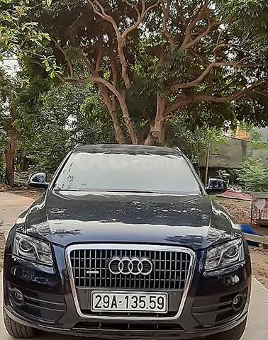 Bán xe Audi Q5 2.0 AT 2010, màu xanh lam, xe nhập số tự động 