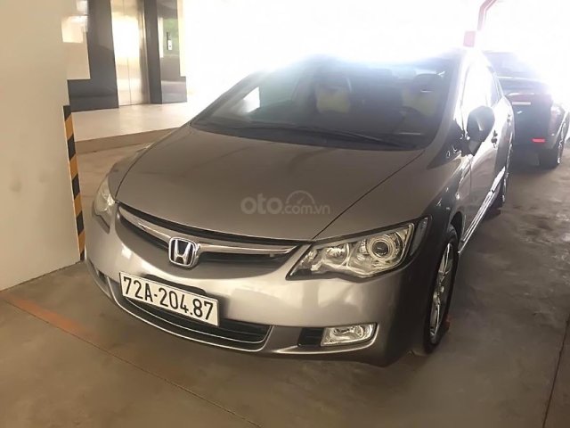 Bán xe Honda Civic 2.0 AT 2008, màu xám  