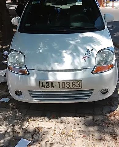 Bán Chevrolet Spark LT 0.8 MT đời 2009, màu trắng, số sàn 