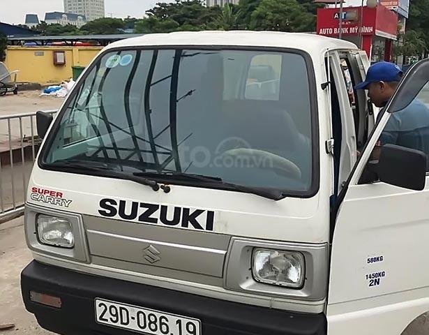 Bán Suzuki Super Carry Van Blind Van sản xuất 2016, màu trắng  0