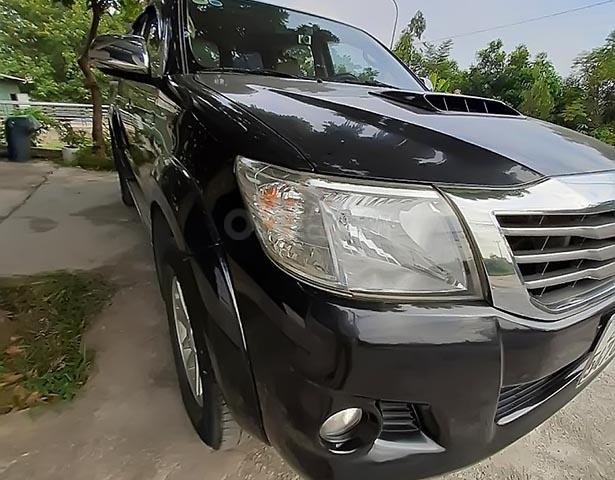 Bán Toyota Hilux 2.5E 4x2 MT năm 2013, màu đen, nhập khẩu  0