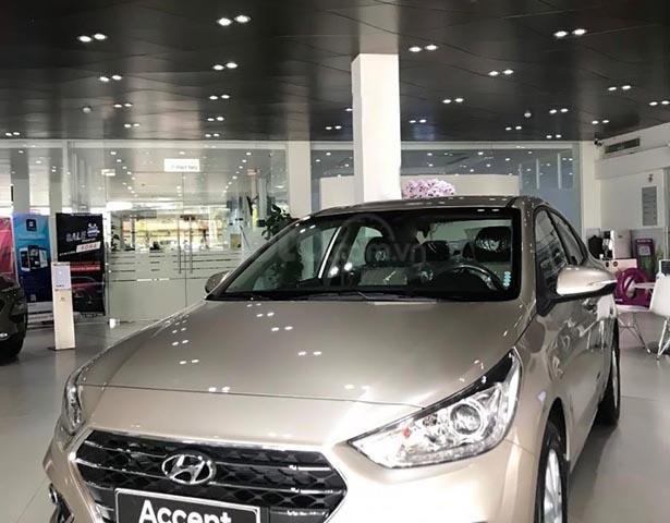 Bán xe Hyundai Accent 1.4 MT năm sản xuất 2019, màu bạc, 475tr