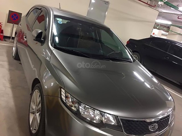 Bán Kia Cerato 1.6 AT đời 2012, màu xám, nhập khẩu số tự động, 450tr0