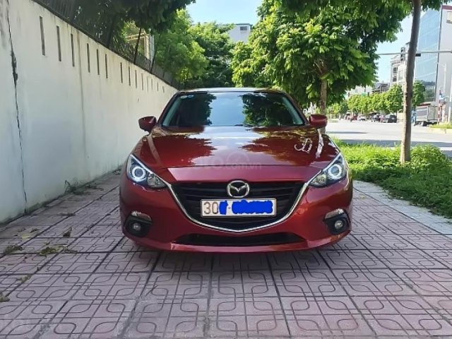 Bán Mazda 3 1.5L sản xuất năm 2016, màu đỏ chính chủ, giá tốt0