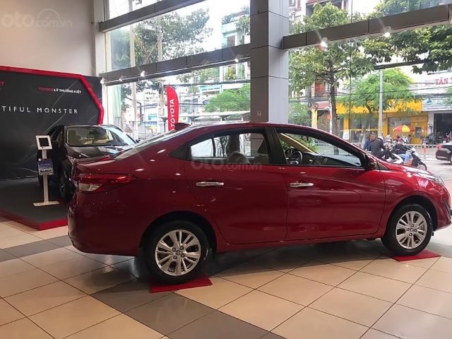 Cần bán xe Toyota Vios 1.5G đời 2019, màu đỏ0