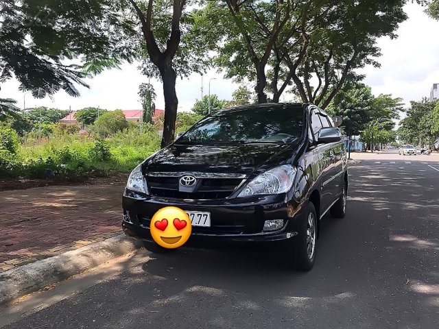 Bán xe Toyota Innova G đời 2007, màu đen chính chủ giá cạnh tranh