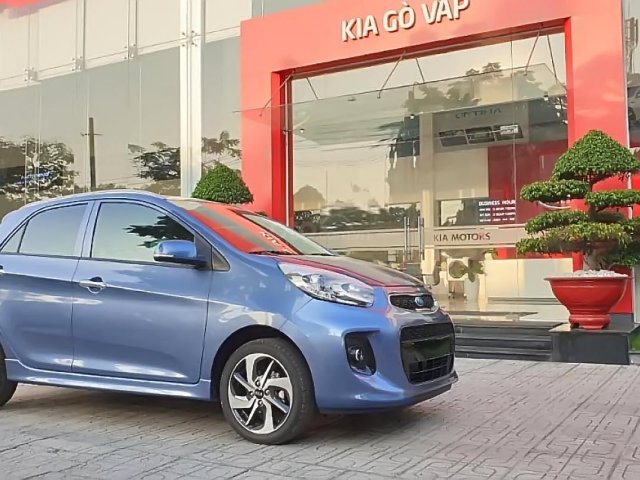 Cần bán Kia Morning Luxury đời 2019, màu xanh lam0