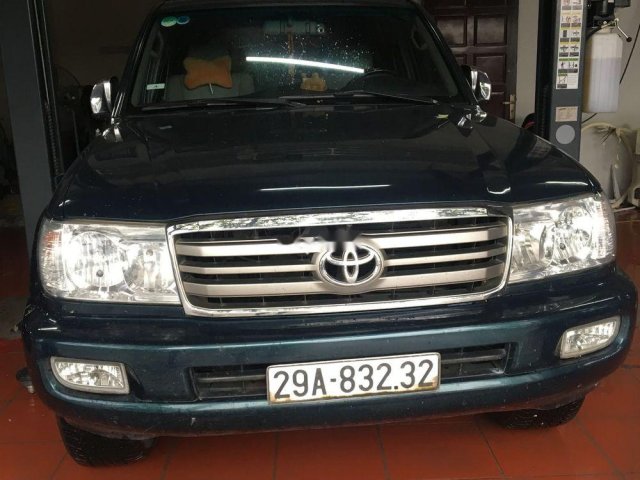 Chính chủ bán Toyota Land Cruiser GX năm 2004, màu xanh dưa0