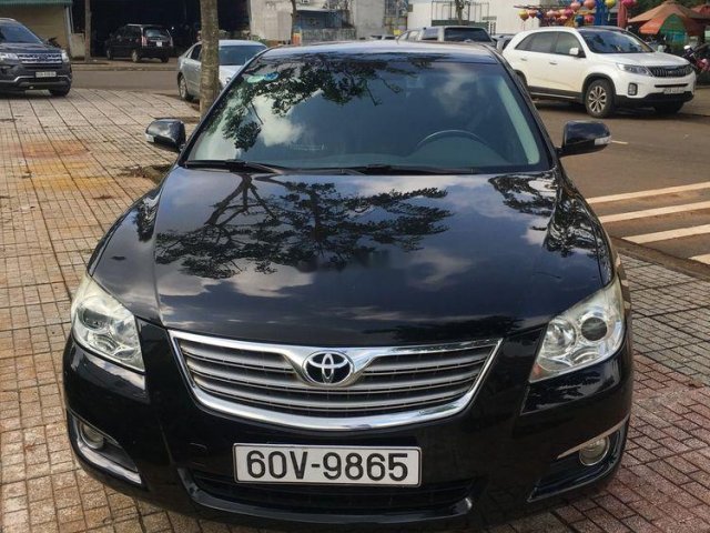 Bán xe Toyota Camry 2.4G đời 2009, màu đen, xe nhập, giá 548tr0