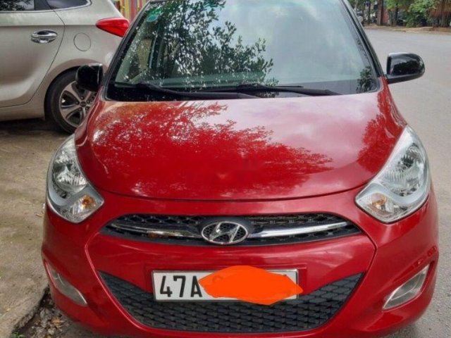 Bán xe Hyundai Grand i10 2011, ĐK 2012, màu đỏ, nhập khẩu