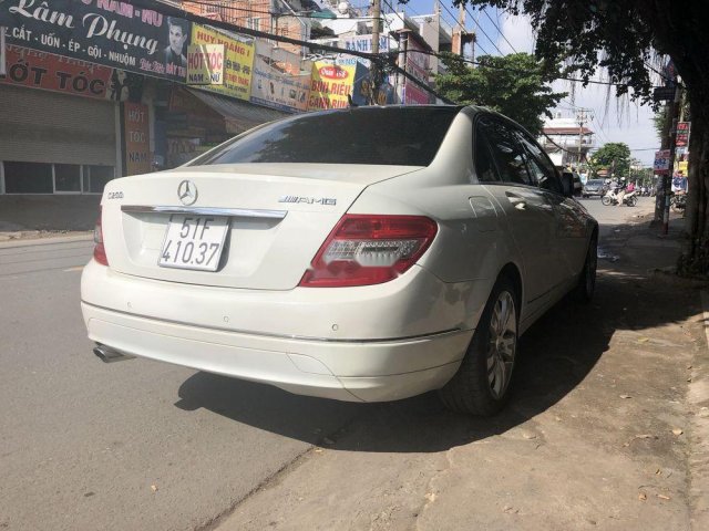 Bán Mercedes C200 AMG năm sản xuất 2008, màu trắng số tự động0