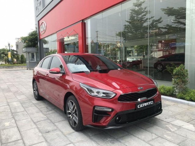 Bán Kia Cerato sản xuất 2019, màu đỏ0