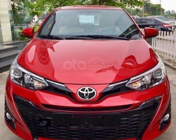 Cần bán xe Toyota Yaris G đời 2020, màu đỏ, nhập khẩu nguyên chiếc0