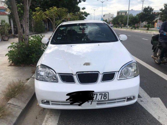 Bán Daewoo Lacetti đời 2005, màu trắng, nhập khẩu  