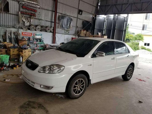 Cần bán lại xe Toyota Corolla Altis sản xuất năm 2002, màu trắng, nhập khẩu  0