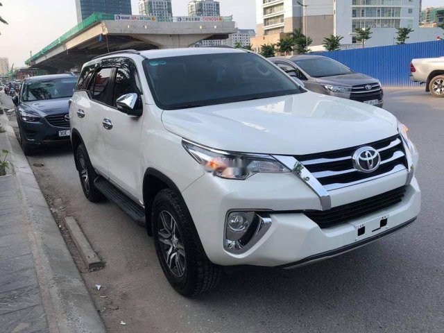 Bán Toyota Fortuner 2.7AT 2017, màu trắng, nhập khẩu 0