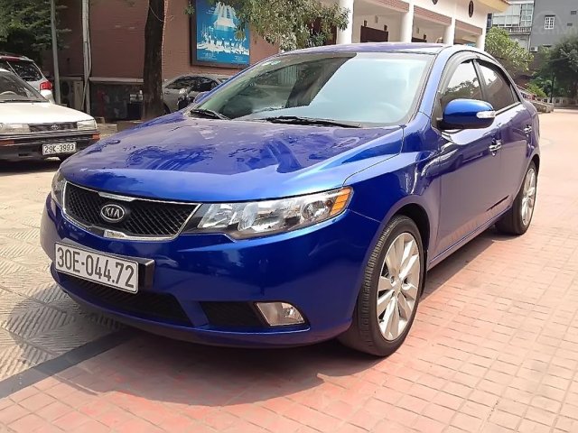 Bán Kia Forte SLi 1.6 AT 2009, màu xanh lam, nhập khẩu  