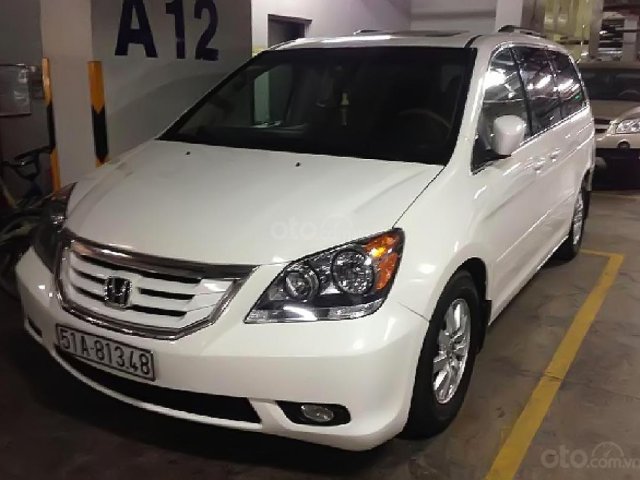 Bán xe Honda Odyssey EX-L 3.5 AT sản xuất 2008, màu trắng, nhập khẩu