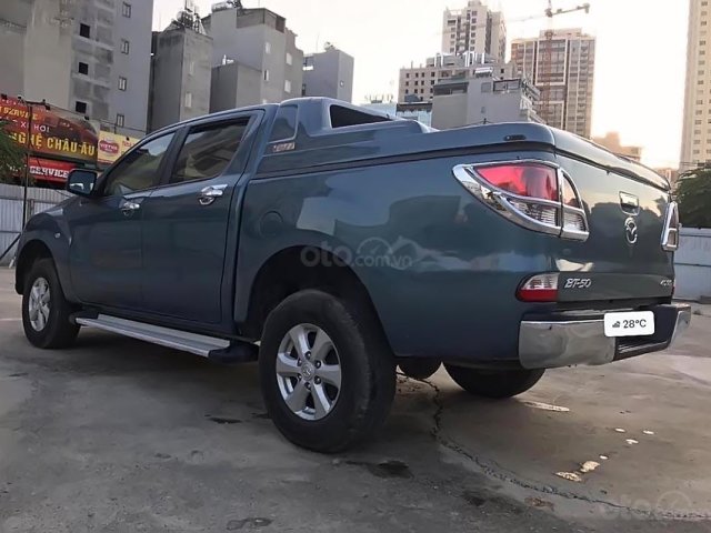 Bán Mazda BT 50 năm 2014, màu xanh, xe nhập